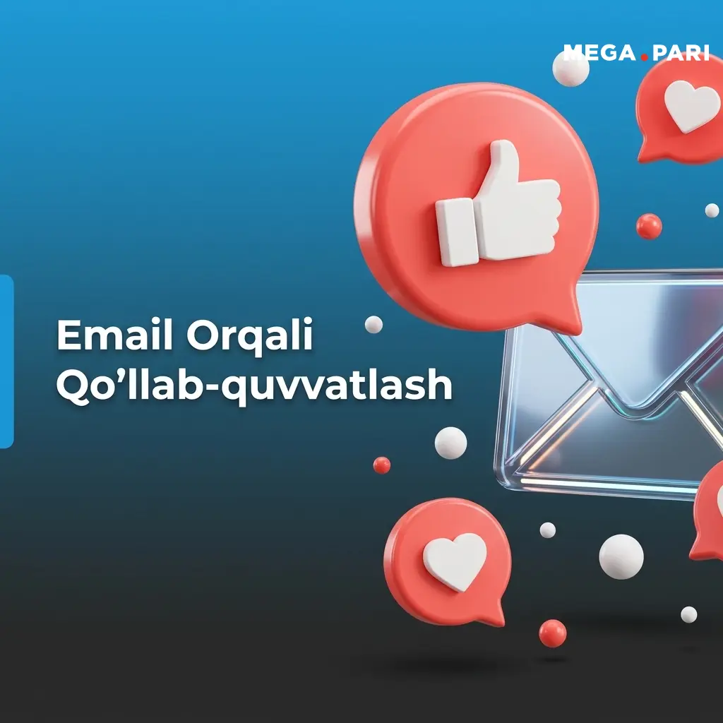 Megapari email qo'llab-quvvatlash: support@megapari.com, 24/7 ishlaydi, javob 12-24 soat ichida