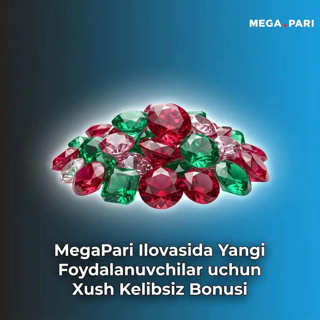 MegaPari ilovasida yangi foydalanuvchilar uchun 200% xush kelibsiz bonusi: sport va kazino takliflari