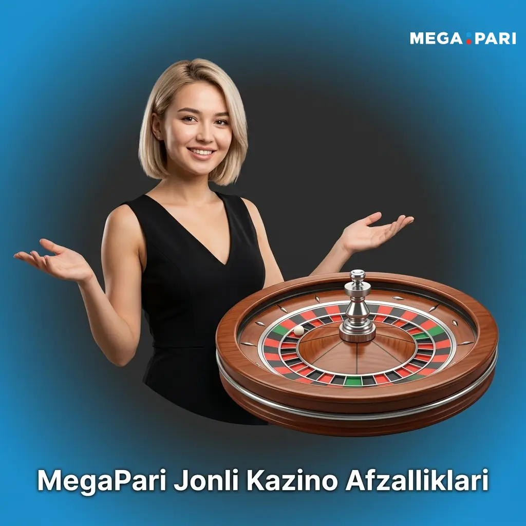 MegaPari jonli kazino afzalliklari: 1000+ o'yin, mahalliy to'lov, yuqori RTP va 24/7 qo'llab-quvvatlash