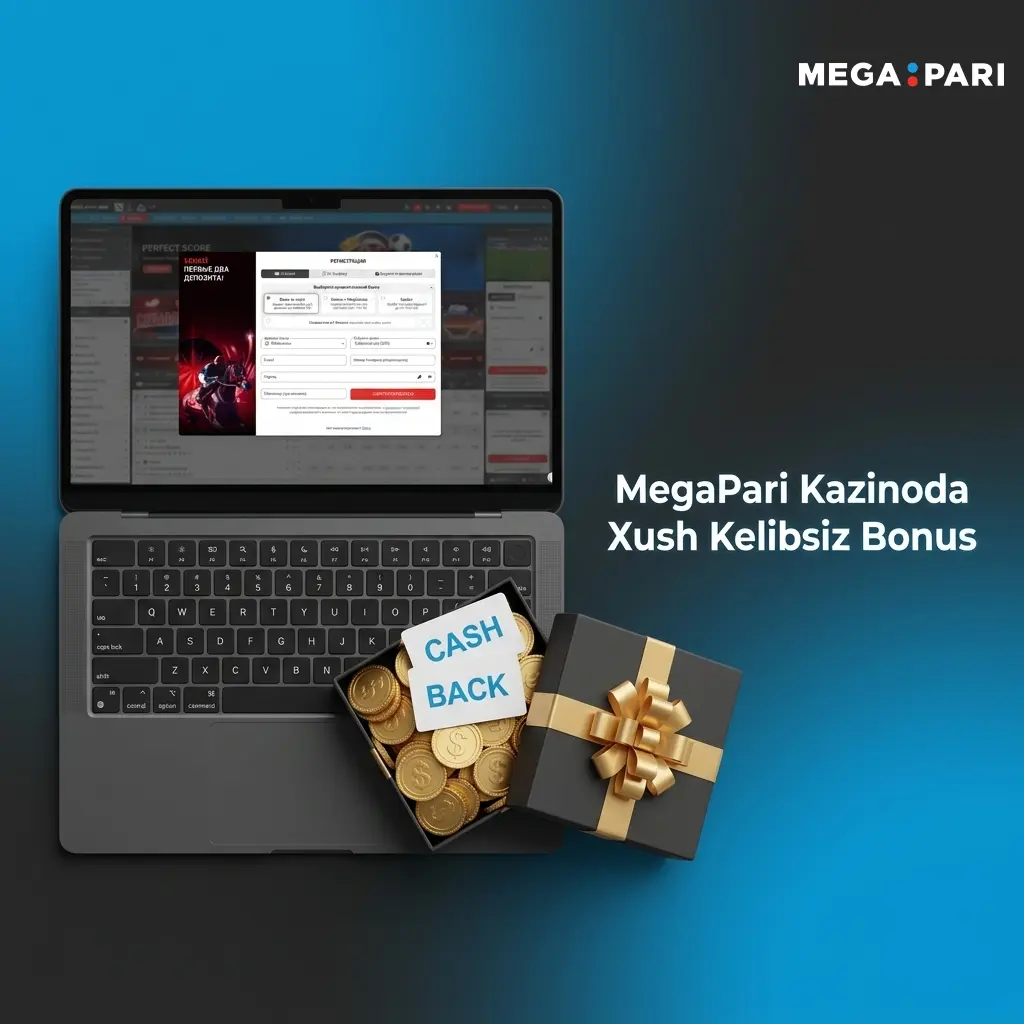 MegaPari kazino xush kelibsiz bonusi: 22,347,600 UZS va 150 bepul aylanma yangi o'yinchilar uchun