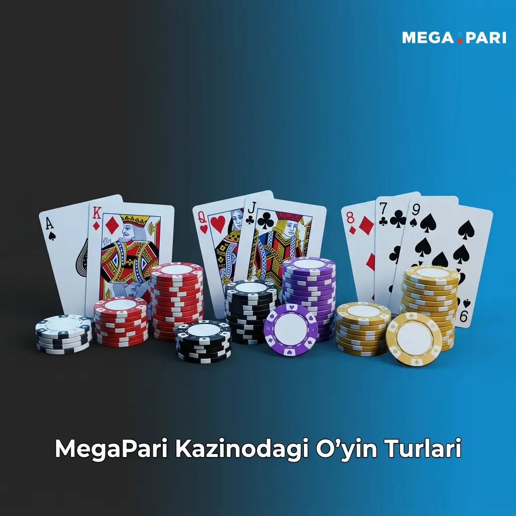 MegaPari kazinoda 10,000+ o'yin: Pragmatic Play, NetEnt, Evolution va boshqa provayderlar