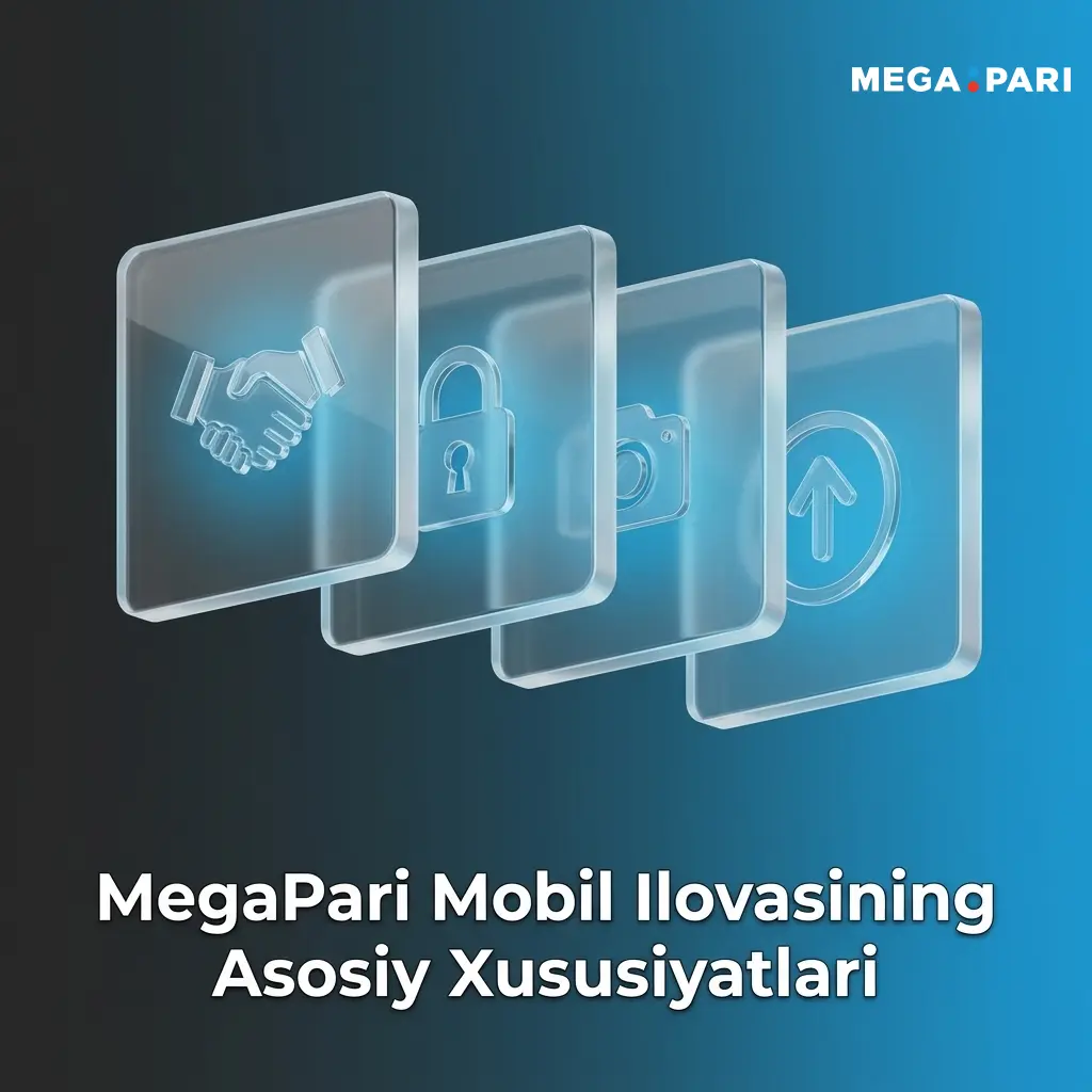 MegaPari mobil ilovasi: o'zbek tili, UZS, mahalliy to'lovlar, 7000+ o'yin va sport tikish xususiyatlari