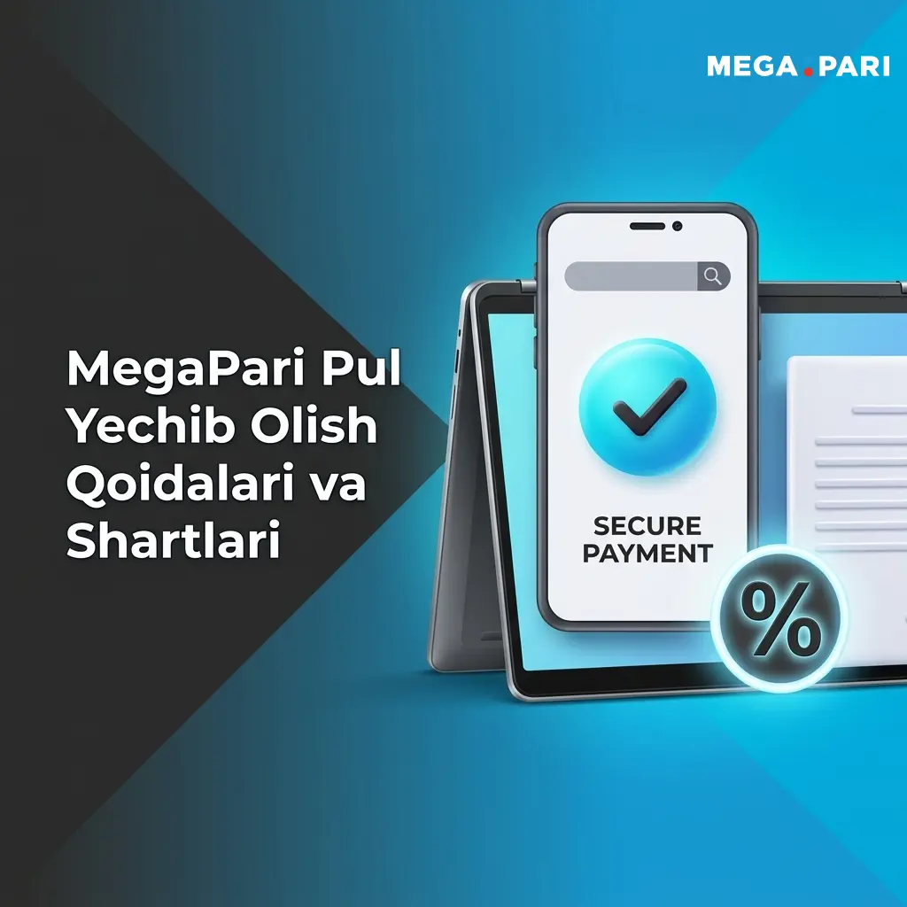 MegaPari pul yechib olish qoidalari: KYC tasdiqlash, depozit muvofiqligi va limitlar shartlari