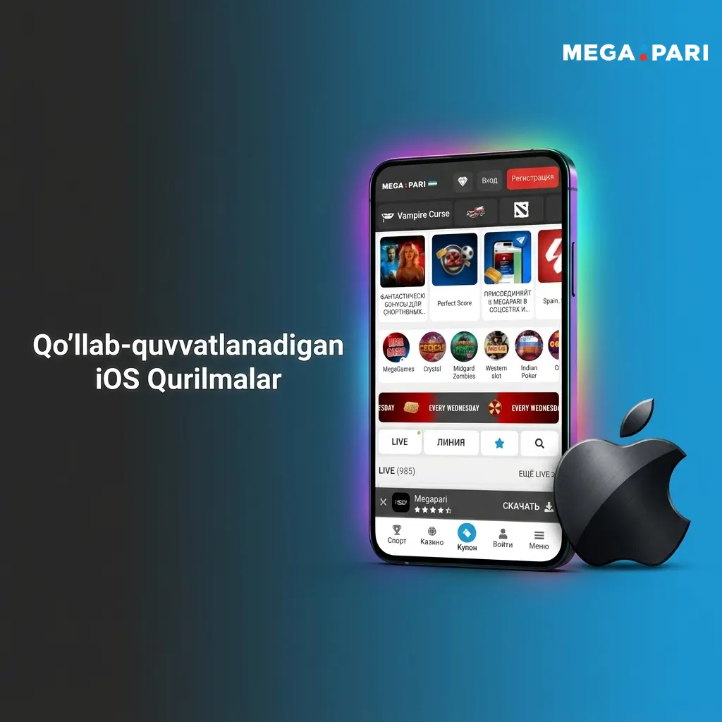 MegaPari PWA bilan mos keladigan iPhone va iPad modellari ro'yxati
