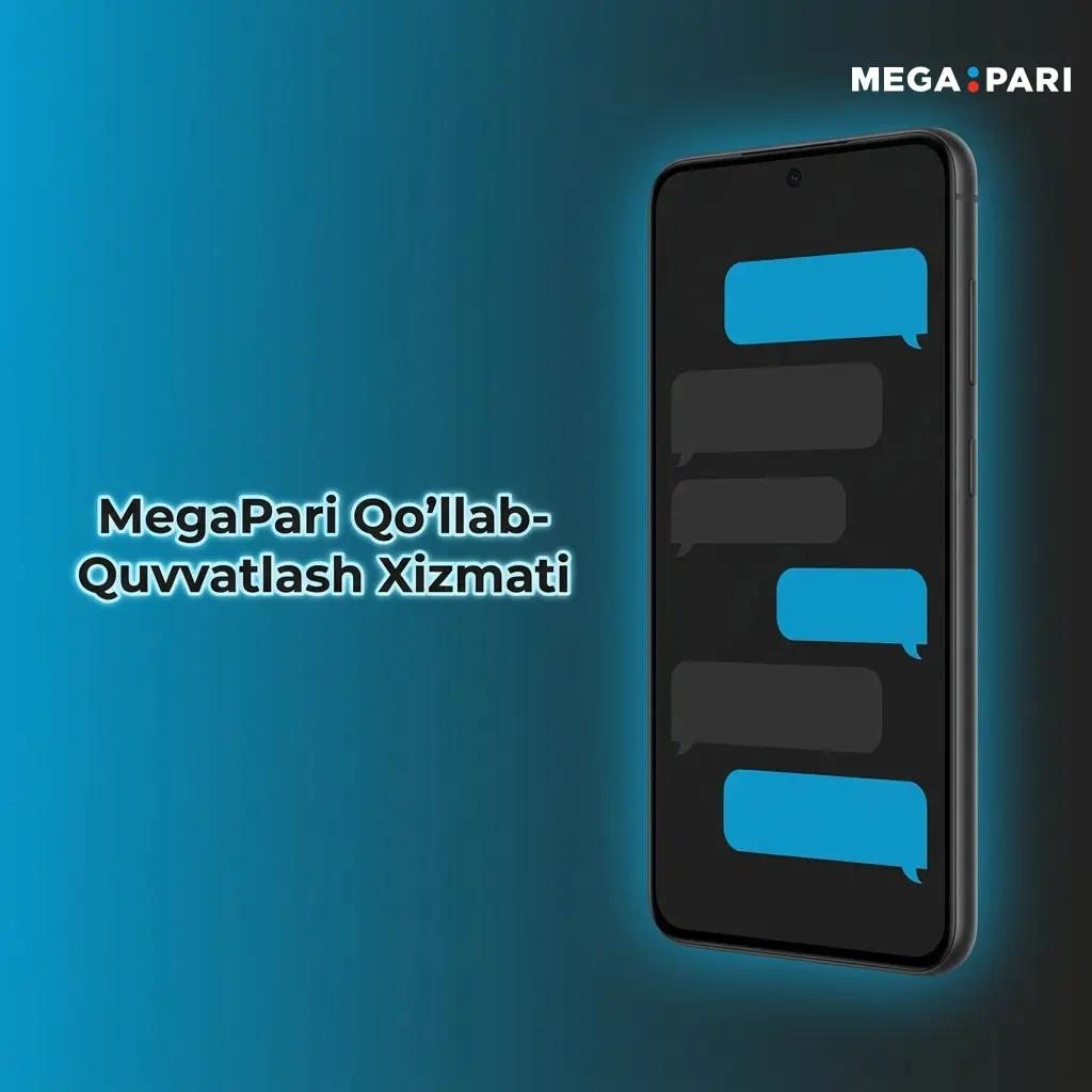 MegaPari qo'llab-quvvatlash xizmati: jonli chat, email, Telegram va FAQ orqali 24/7 yordam