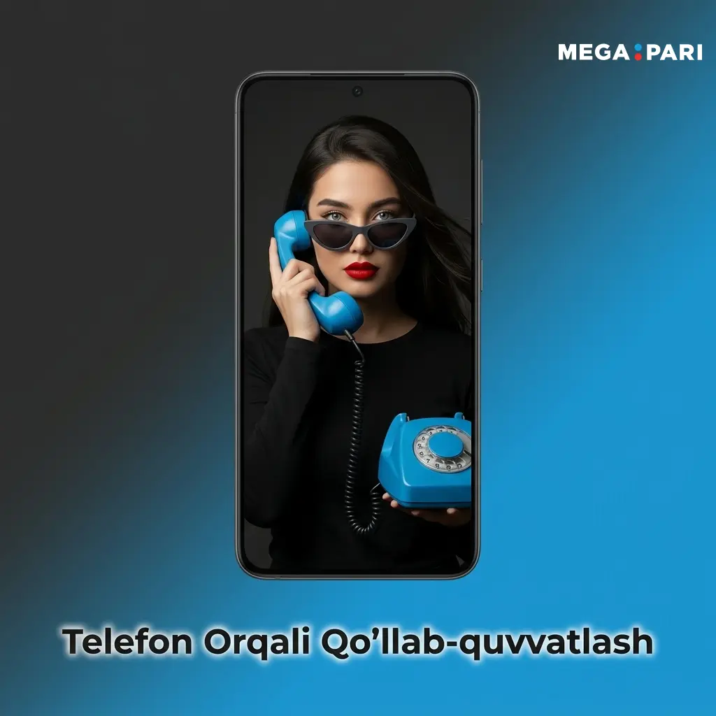 MegaPari telefon qo'llab-quvvatlash xizmati: 24/7 jonli yordam, tez echimlar va ko'p tilli aloqa