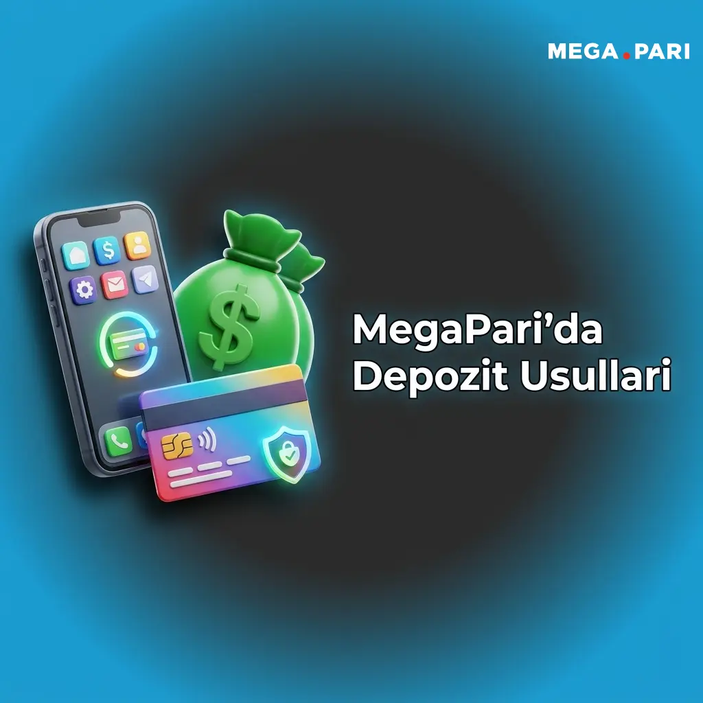 MegaPari O'zbekiston: Visa, UzCard, Humo, kriptovalyuta va elektron hamyonlar orqali depozit qilish usullari