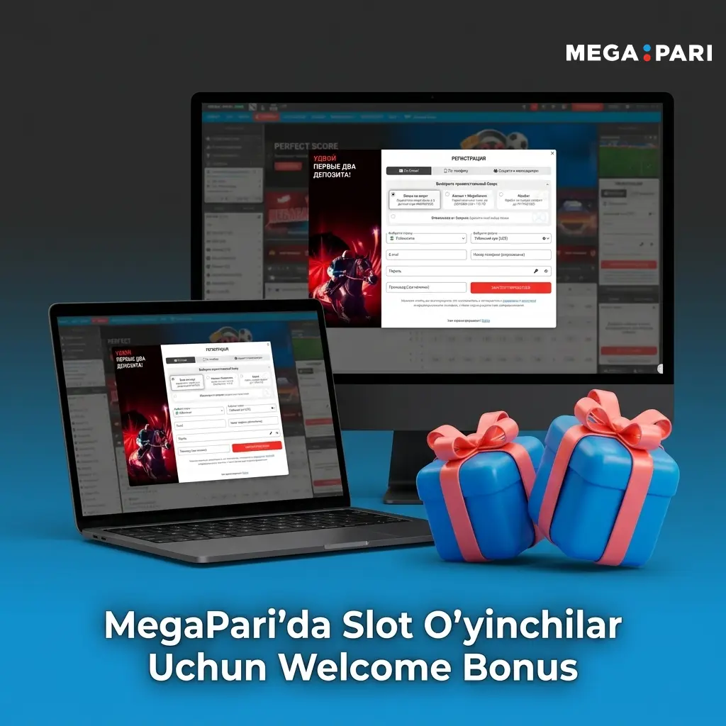 MegaPari slot o'yinchilari uchun welcome bonus: 100% depozit va 150 bepul aylanma taklifi
