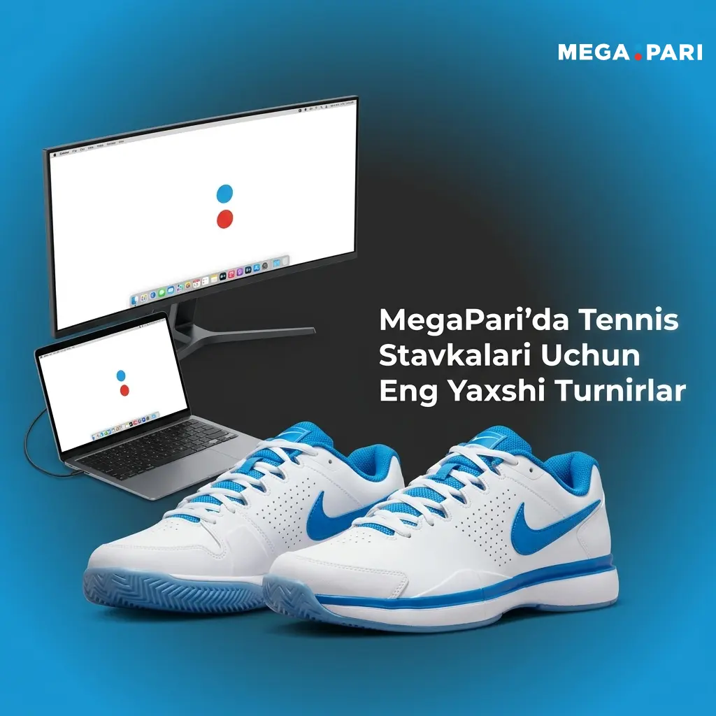 MegaPari'da tennis stavkalari: Grand Slam, ATP, WTA va boshqa yirik turnirlar ro'yxati