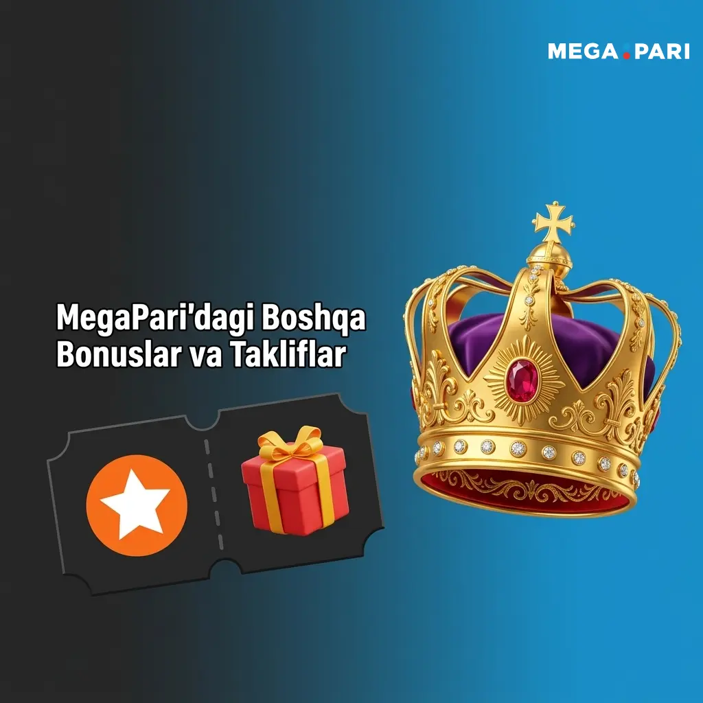 MegaPari bonuslari: sport tikish, kazino, cashback, referral va VIP dasturlari haqida to'liq ma'lumot